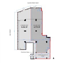 55 Bloor St W, Toronto, ON à louer Plan d’étage– Image 1 sur 1