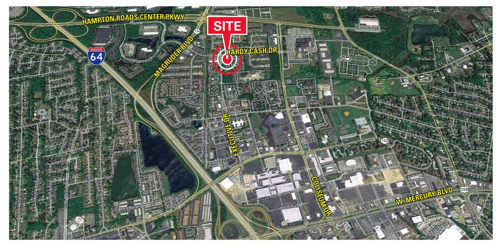 2280 Executive Dr, Hampton, VA à louer - Aérien – Image 2 sur 3