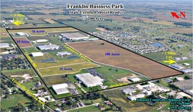Commerce Parkway, Franklin, IN - VUE AÉRIENNE  vue de carte