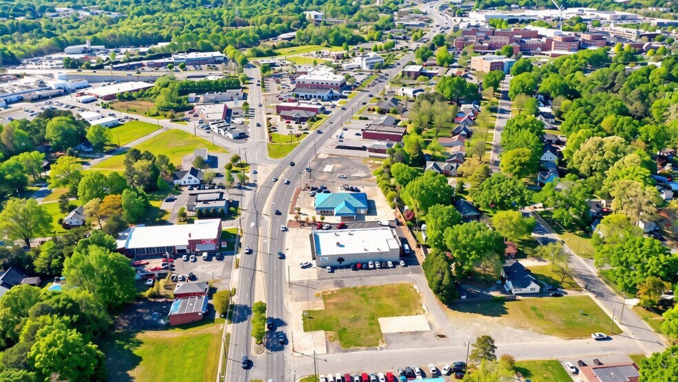 726 Church St N, Concord, NC à louer - Aérien – Image 2 sur 7