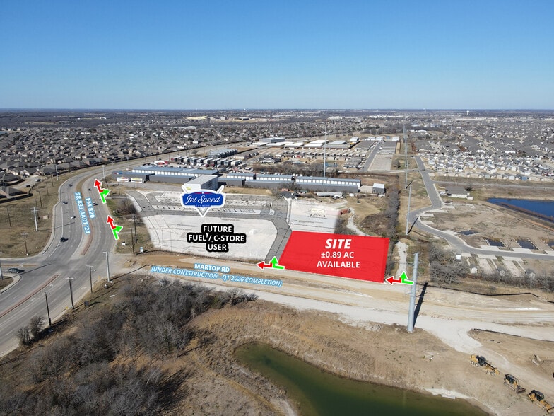 3301 W FM 720, Oak Point, TX à louer - Aérien – Image 2 sur 4