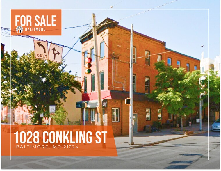 1028 S Conkling St, Baltimore, MD à vendre - Photo de l’immeuble – Image 1 sur 11