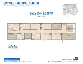 601 W State Highway 6, Waco, TX à louer Plan d’étage– Image 1 sur 1