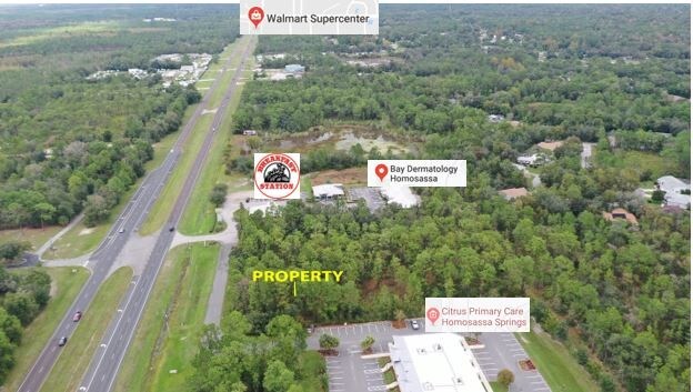 7929 S Suncoast Blvd, Homosassa, FL à vendre - Aérien – Image 2 sur 14