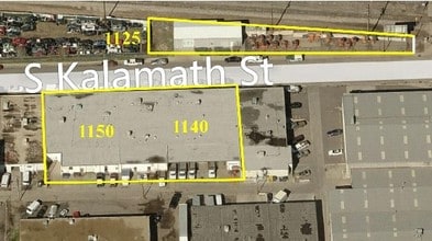 1140-1156 S Kalamath St, Denver, CO - VUE AÉRIENNE  vue de carte
