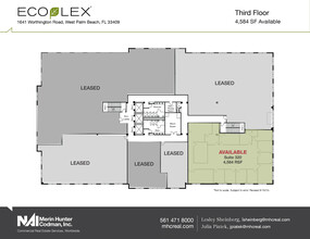 1641 Worthington Rd, West Palm Beach, FL à louer Plan d’étage– Image 2 sur 16