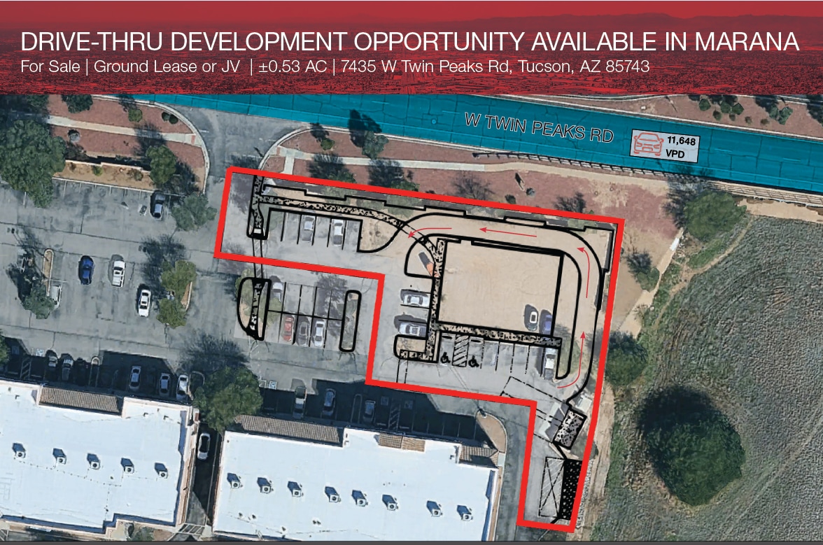 7435 Twin Peaks rd, Tucson, AZ à vendre Photo principale– Image 1 sur 2