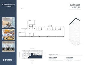 1201 Louisiana St, Houston, TX à louer Plan de site– Image 1 sur 2