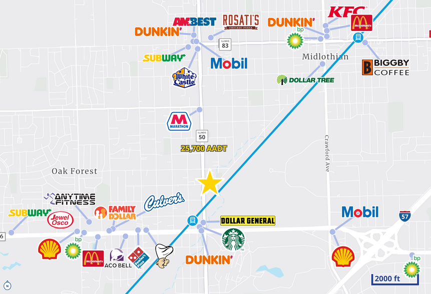 15541 Cicero Ave, Oak Forest, IL à louer - Photo de l’immeuble – Image 3 sur 7