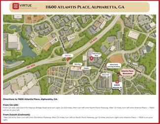 Plus de détails pour 11600 Atlantis Pl, Alpharetta, GA - Bureau/Médical à louer
