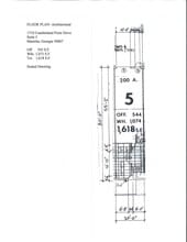 1710 Cumberland Point Dr SE, Marietta, GA à louer Plan de site– Image 1 sur 1