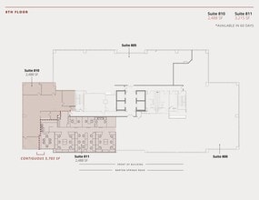 811 Barton Springs Rd, Austin, TX à louer Plan de site– Image 1 sur 1