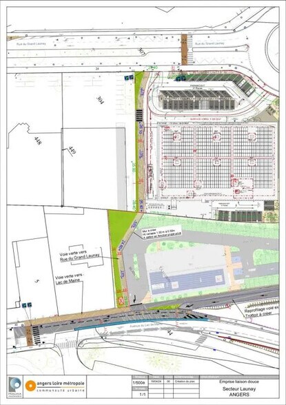 Local commercial dans Angers à louer - Plan d’étage – Image 3 sur 3