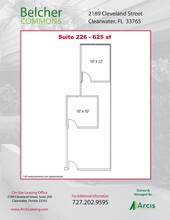 50 S Belcher Rd, Clearwater, FL à louer Plan de site– Image 1 sur 1