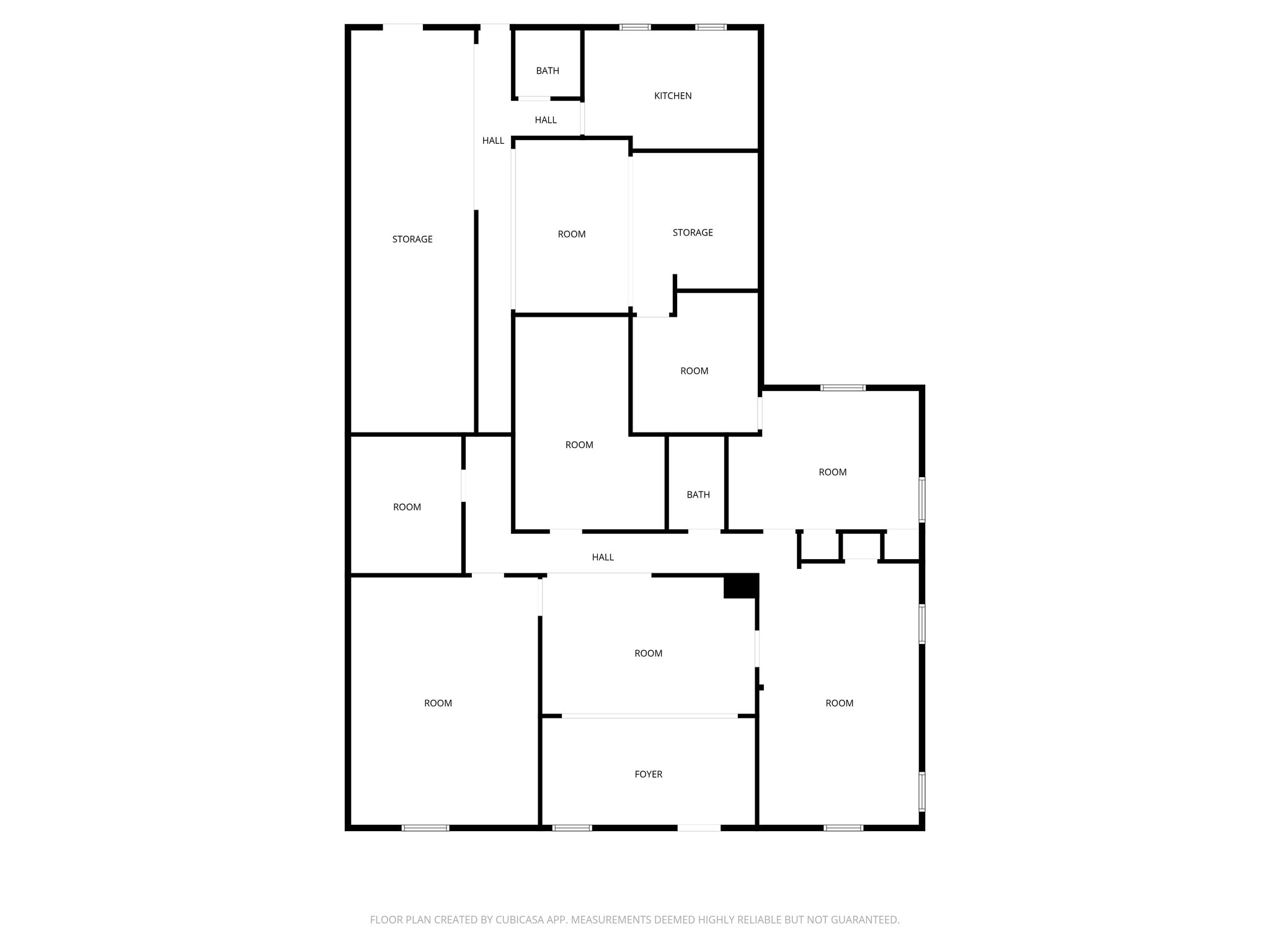 5904 Dolores St, Houston, TX à louer Plan d’étage– Image 1 sur 1