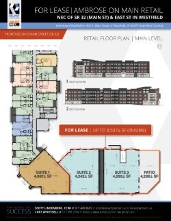 402 E. Main Street, Westfield, IN à louer - Plan d’étage – Image 3 sur 4