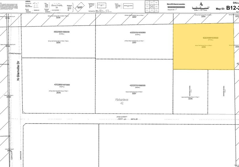 1220 E Campbell Rd E, Richardson, TX à louer - Plan cadastral – Image 2 sur 2