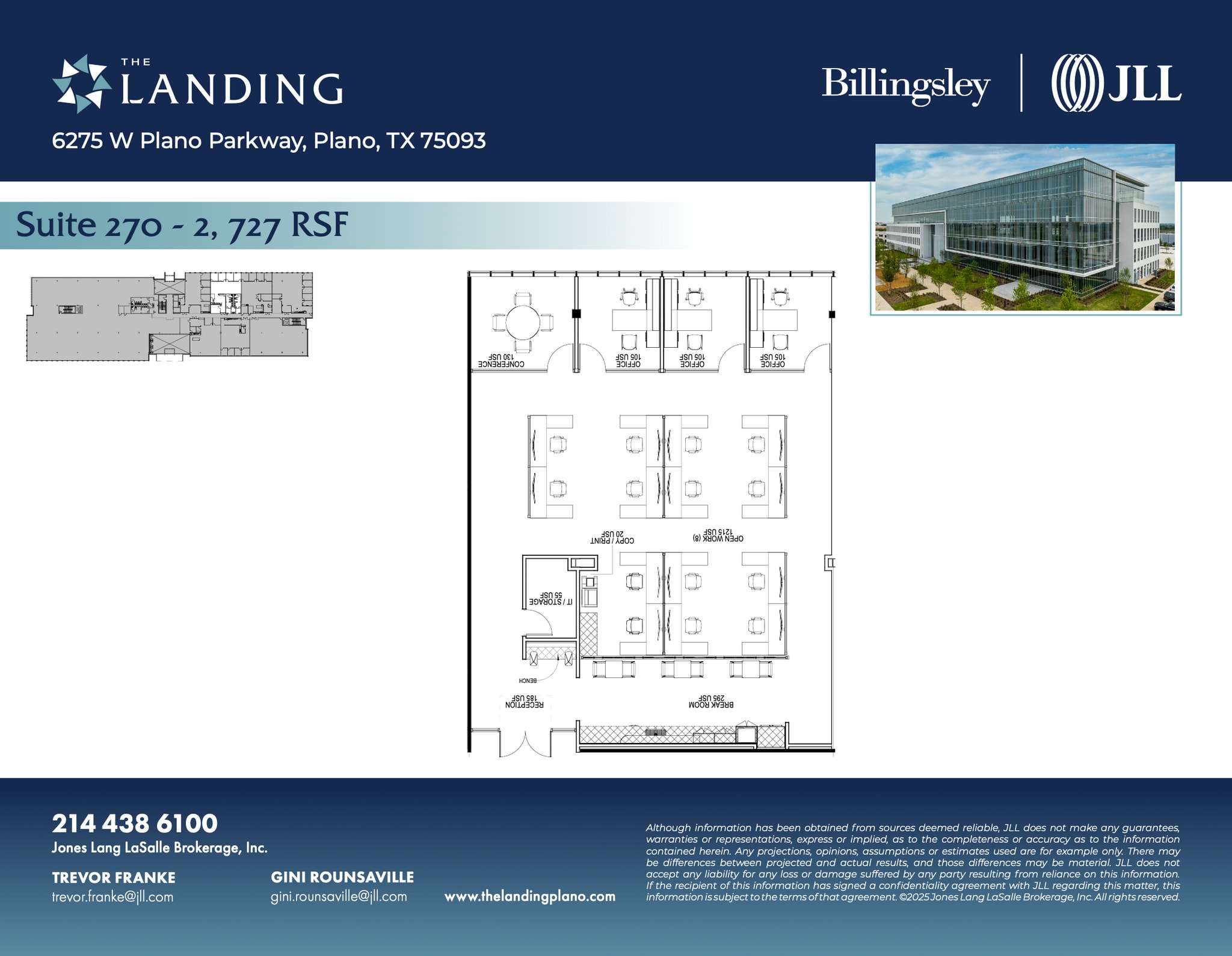 6275 W Plano Pky, Plano, TX à louer Plan d’étage– Image 1 sur 1