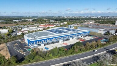 Éragny - VUE AÉRIENNE  vue de carte