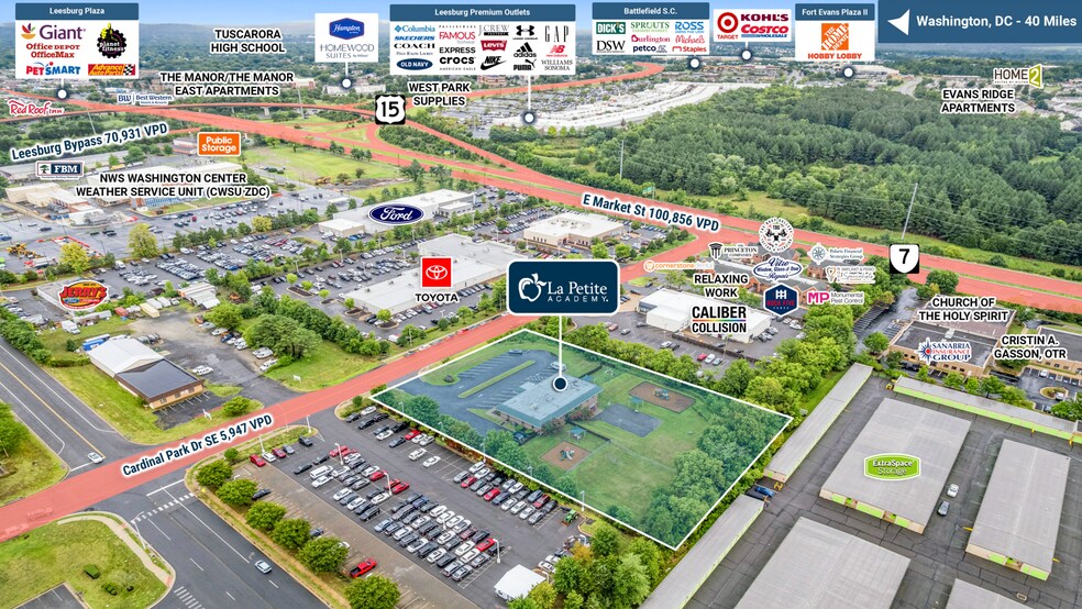 6 Cardinal Park Dr SE, Leesburg, VA à vendre - Photo de l’immeuble – Image 3 sur 5