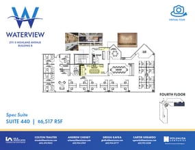 2111 E Highland Ave, Phoenix, AZ à louer Plan d’étage– Image 1 sur 1