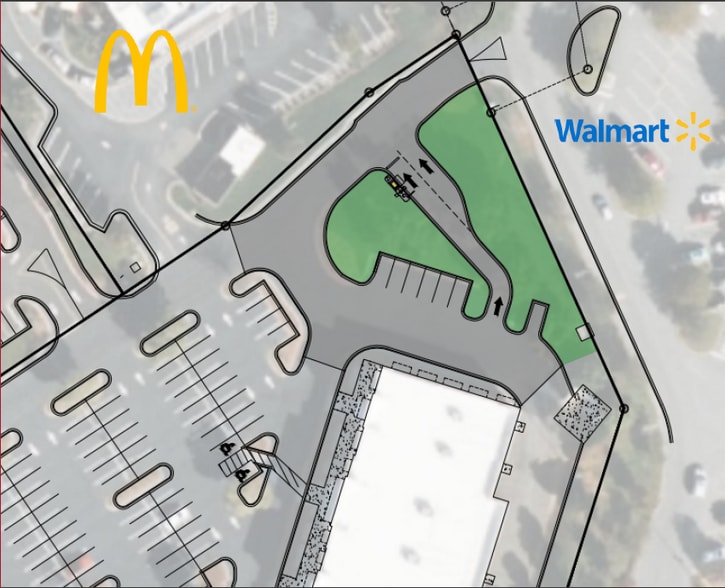 2127 E Main St, Spartanburg, SC à louer - Plan de site – Image 2 sur 4