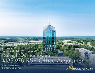 Plus de détails pour 3100 Tower Blvd, Durham, NC - Bureau à vendre