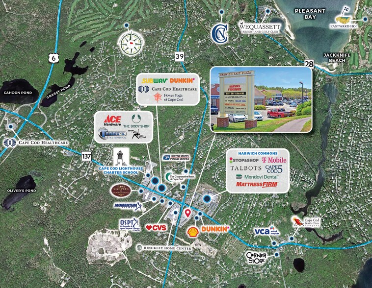 1421 Orleans Rd, Harwich, MA à louer - Aérien – Image 2 sur 10