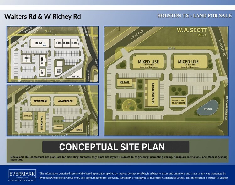 Walters Rd, Houston, TX à vendre - Plan de site – Image 2 sur 6