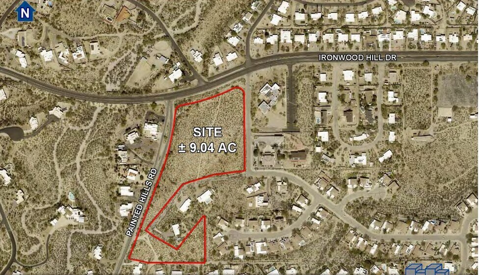 3203 Ironwood, Tucson, AZ à vendre - Aérien – Image 1 sur 13