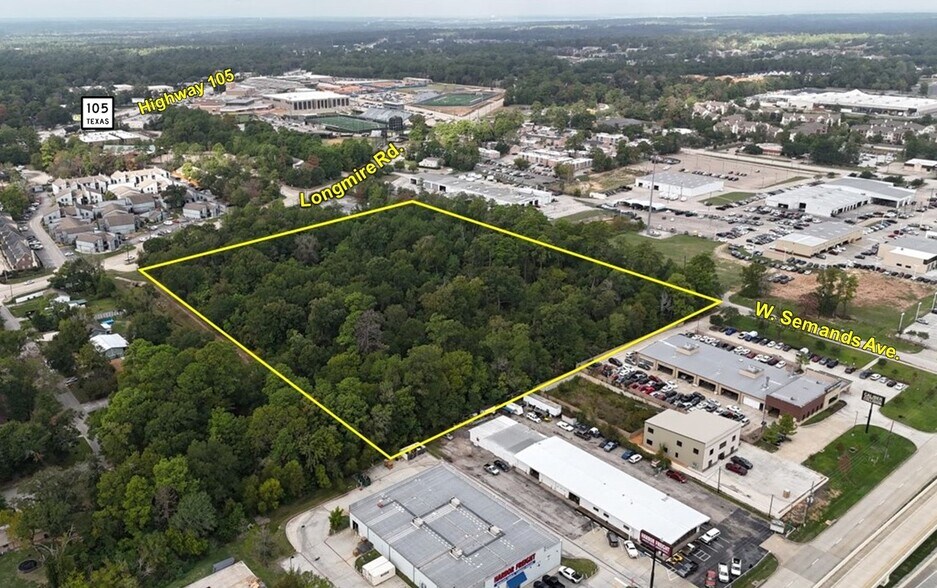 0 W. Semands, Conroe, TX à vendre - Aérien – Image 3 sur 9
