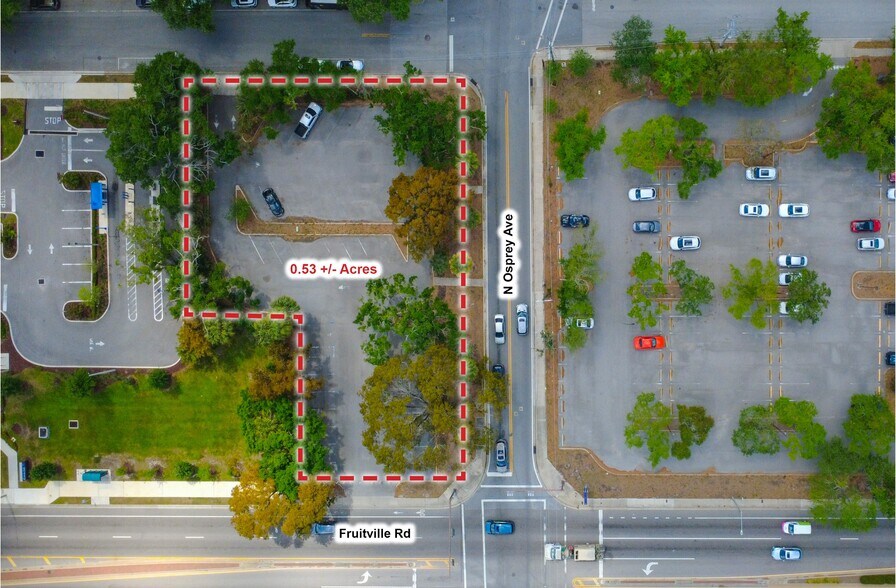 1802 Fruitville Rd, Sarasota, FL à vendre - Aérien – Image 1 sur 4