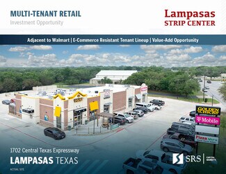 Plus de détails pour 1702 Central Texas Expy, Lampasas, TX - Local commercial à vendre