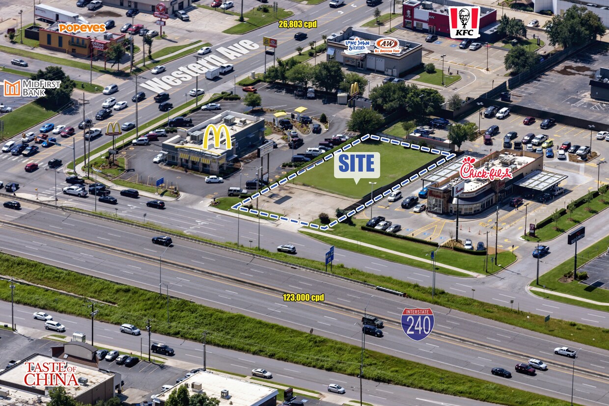912 W I-240 Service Rd, Oklahoma City, OK à louer Photo de l’immeuble– Image 1 sur 2