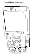 1467-1471 Rue Crescent, Montréal, QC à louer Plan d’étage– Image 1 sur 1