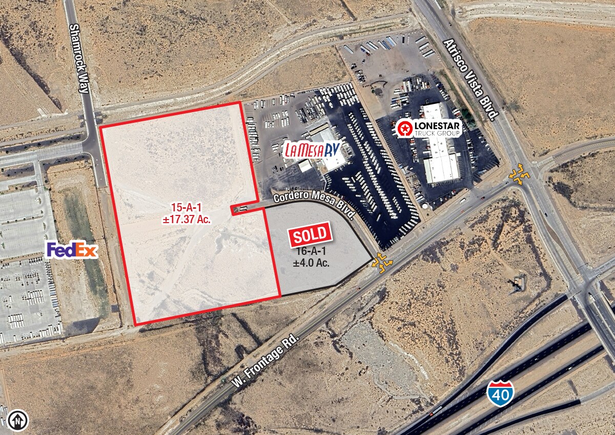 I-40 W. Frontage Rd. & Cordero Mesa Blvd., Albuquerque, NM à vendre Photo principale– Image 1 sur 4