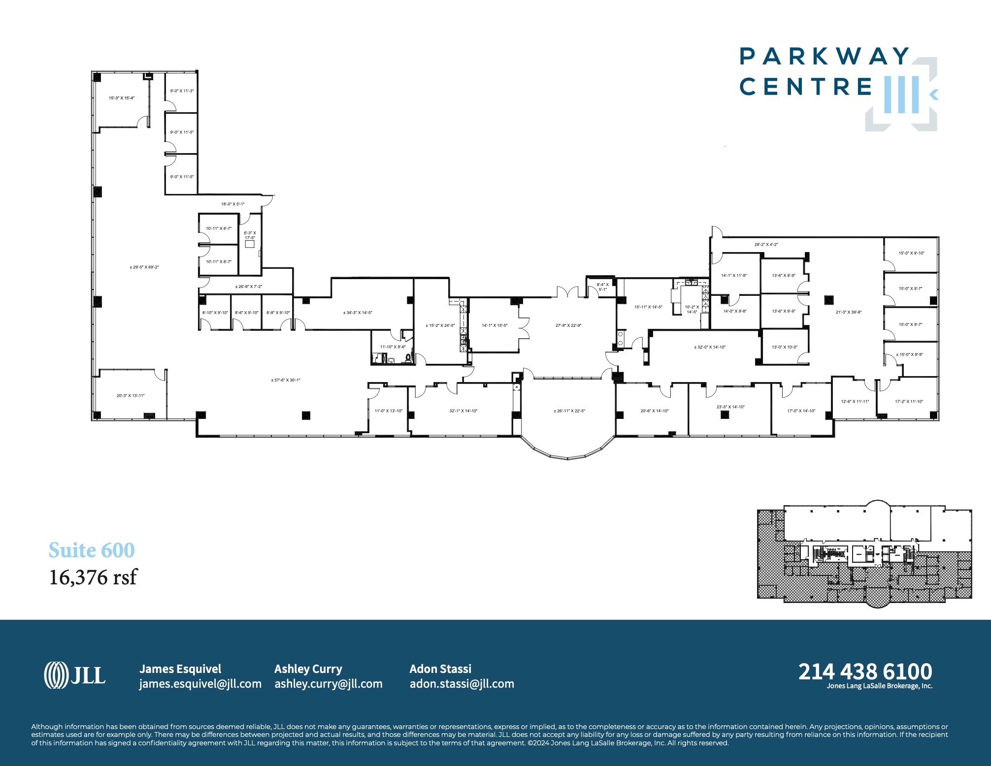 2745 Dallas Pky, Plano, TX à louer Plan d’étage– Image 1 sur 1