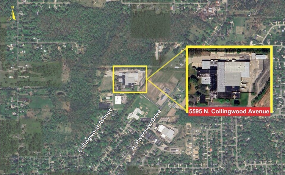 5595 Collingwood Ave, Kalamazoo, MI à louer - Aérien – Image 3 sur 19