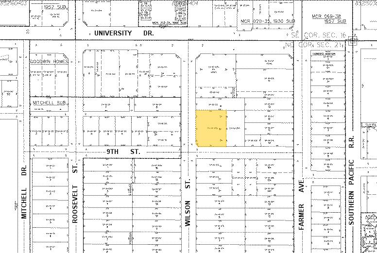424 W 9th St, Tempe, AZ à vendre - Plan cadastral – Image 2 sur 3