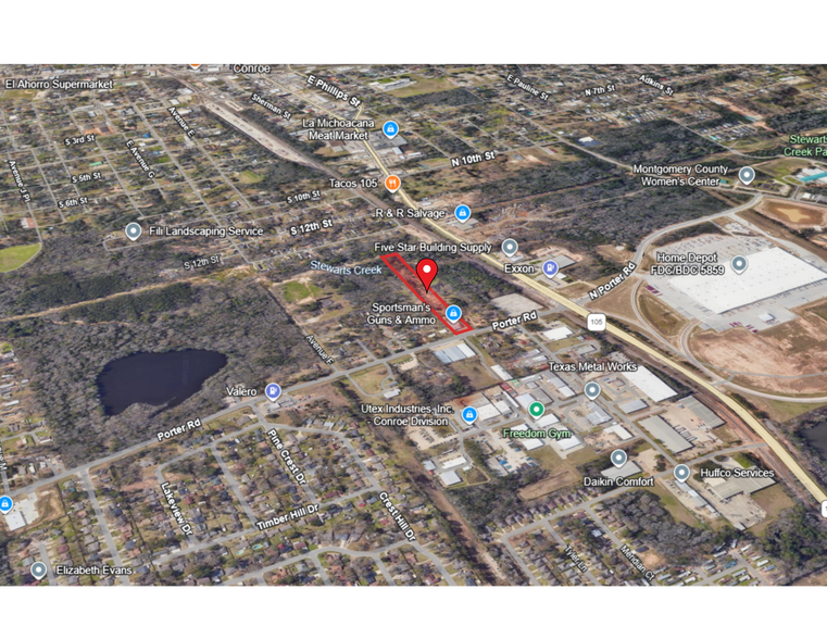 212 Porter Rd, Conroe, TX à vendre - Photo de l’immeuble – Image 3 sur 5