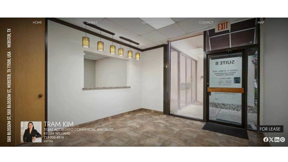 560 Blossom St, Webster, TX à louer - Vidéo sur l’annonce professionnelle – Image 2 sur 11