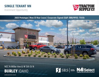 Plus de détails pour NEC N Miller & W 5th St N Ave, Burley, ID - Local commercial à vendre