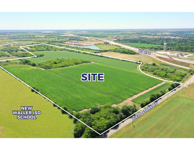 00 Field Store Rd, Waller, TX à vendre - Aérien – Image 1 sur 4
