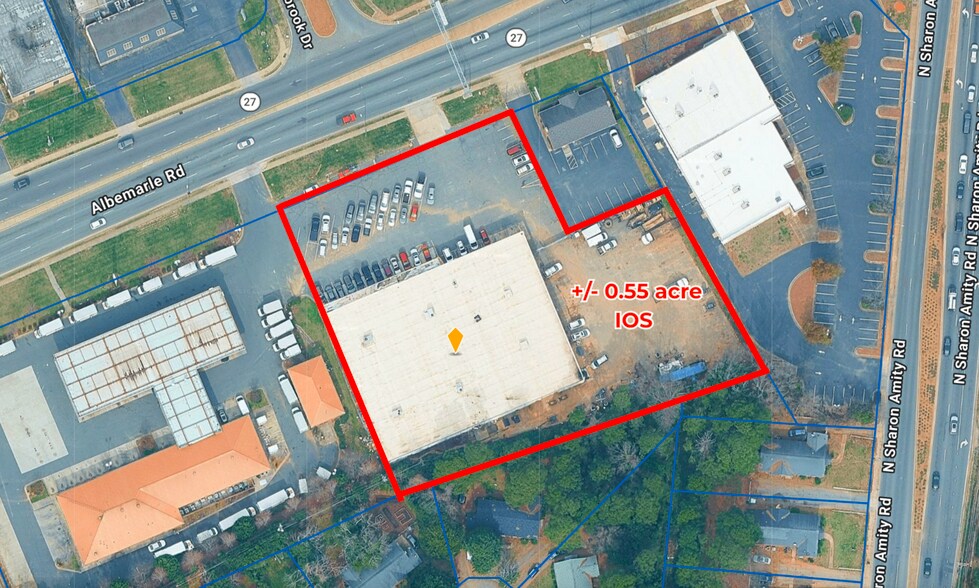 5006 Albemarle Rd, Charlotte, NC à louer - Aérien – Image 2 sur 17