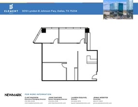 3010 Lyndon B Johnson Fwy, Dallas, TX à louer Plan d’étage– Image 2 sur 2