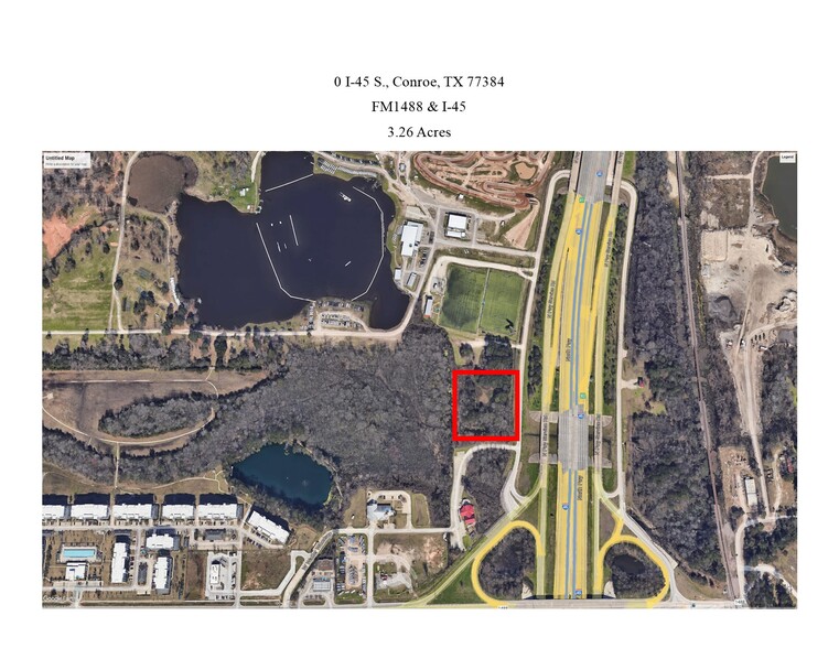 0 Interstate 45 Hwy, Conroe, TX à vendre - Aérien – Image 1 sur 2