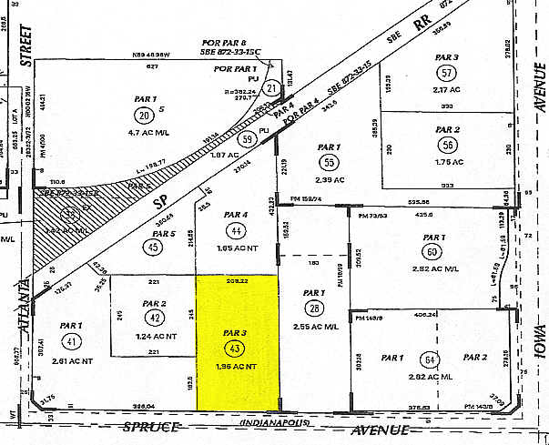 1405 Spruce St, Riverside, CA à louer - Plan cadastral – Image 2 sur 17