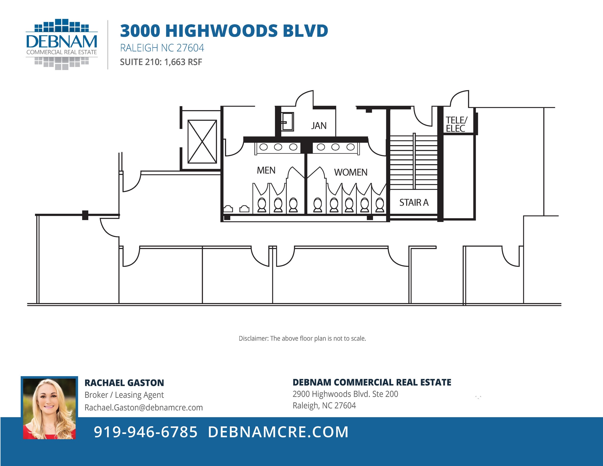 3000 Highwoods Blvd, Raleigh, NC à louer Plan d’étage– Image 1 sur 1