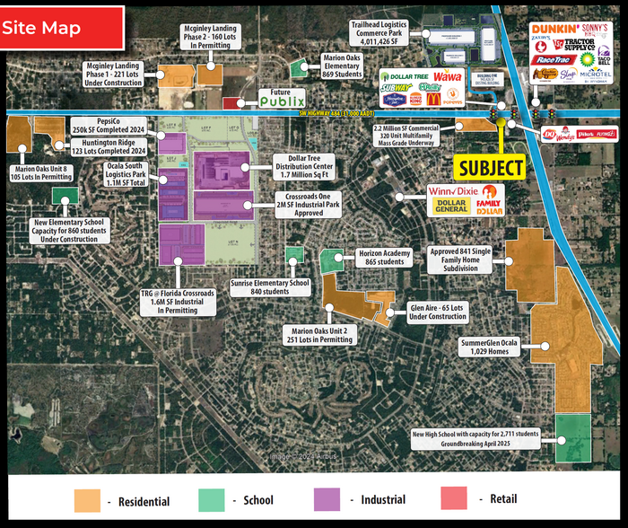 SWQ of I-75 & SW Highway 484, Ocala, FL à louer - Photo de l’immeuble – Image 1 sur 3