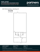 5151 Mitchelldale St, Houston, TX à louer Plan de site– Image 1 sur 1